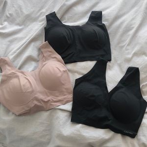 Calvin Klein bralettes size S